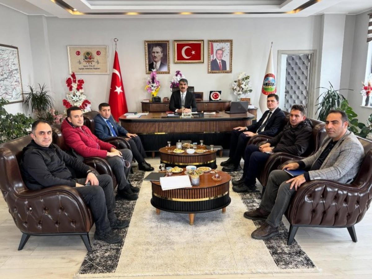Karayolları Bölge Müdürü Sn. Fatih GÜNAYDIN ve ekibinin ilçemize ziyareti