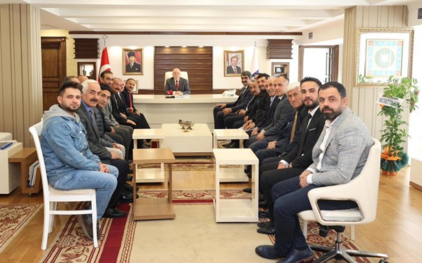 Büyükşehir Belediye Başkanımız Sn. Mehmet SEKMEN\' e Ziyaret