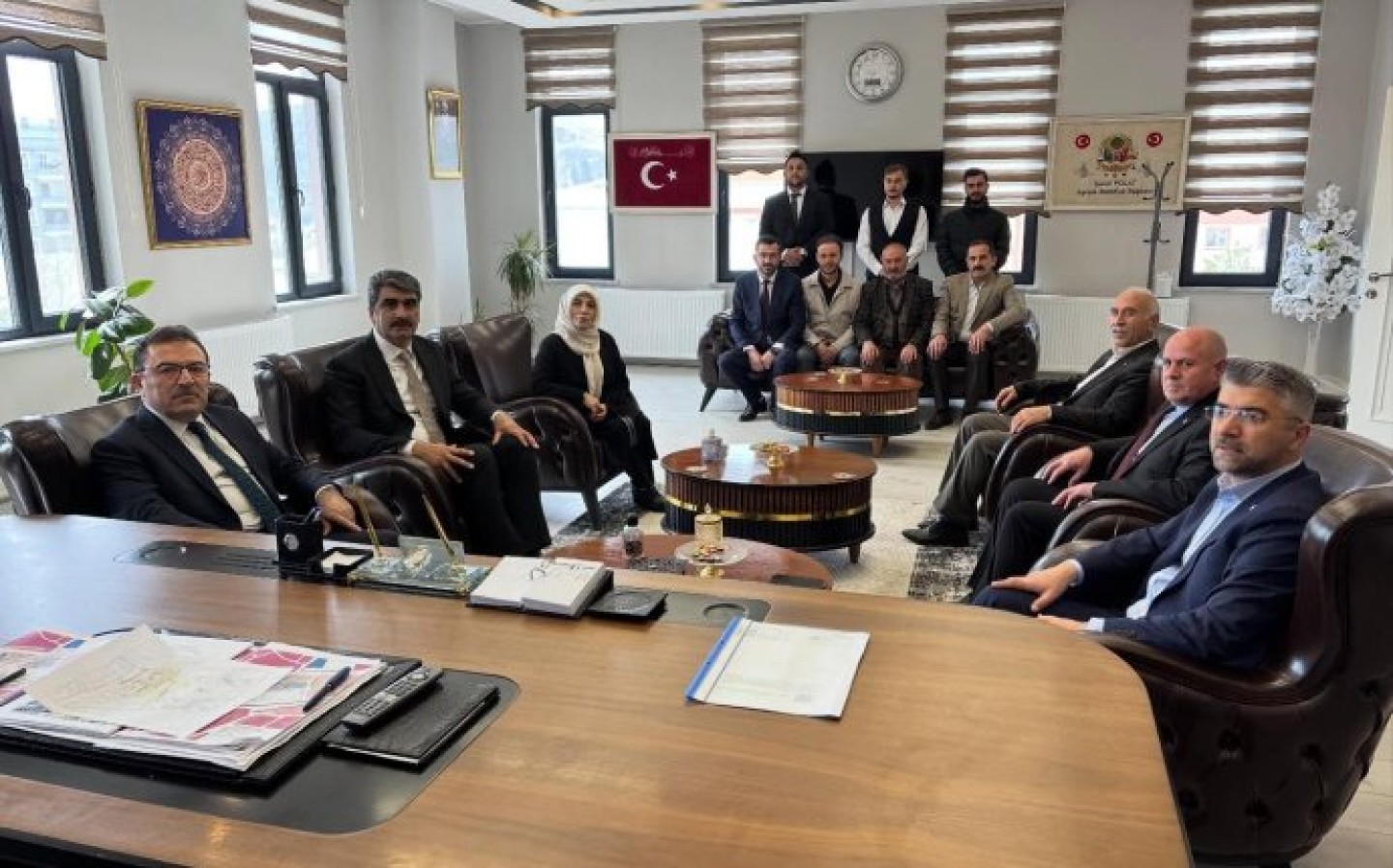 Erzurum milletvekilimiz Sayın Selami Altınok ve AK Parti Erzurum İl Başkanımız Sayın İbrahim Küçükoğlu’nu Belediyemizde ağırladık.