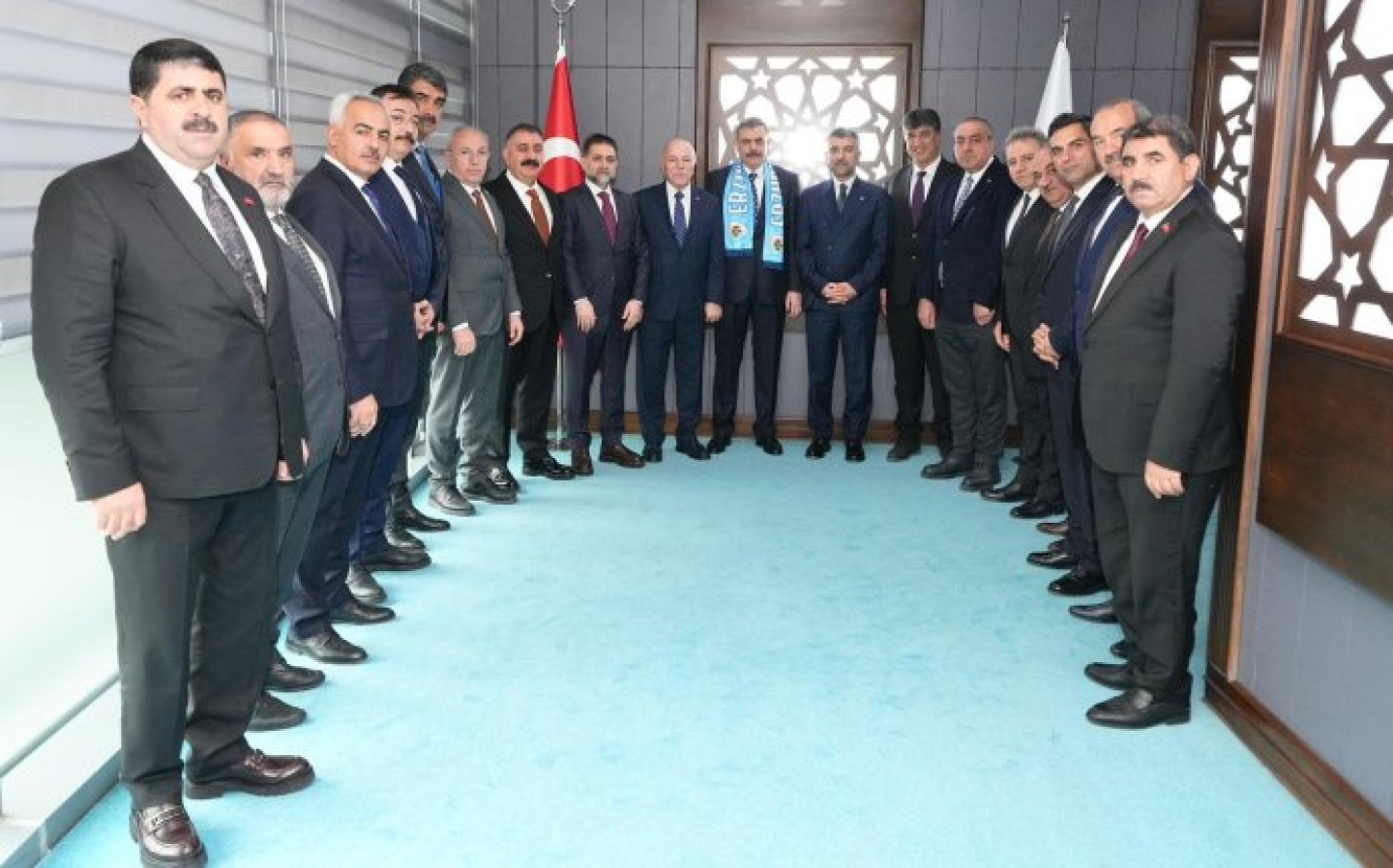 İçişleri Bakanımız Sayın Mustafa ÇİFTÇİ Beyefendiye, Hayırlı Olsun Ziyareti
