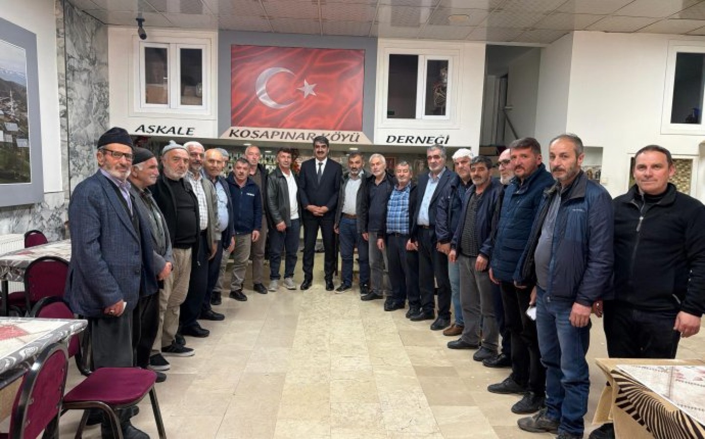 Koşapınar Derneğinde Vatandaşlarımızla Bir araya Geldik..