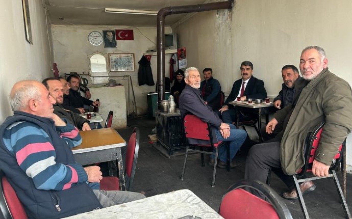 Sabah mesaimize , Kandilli Mahallemizde kahvehane ziyareti ile başladık.