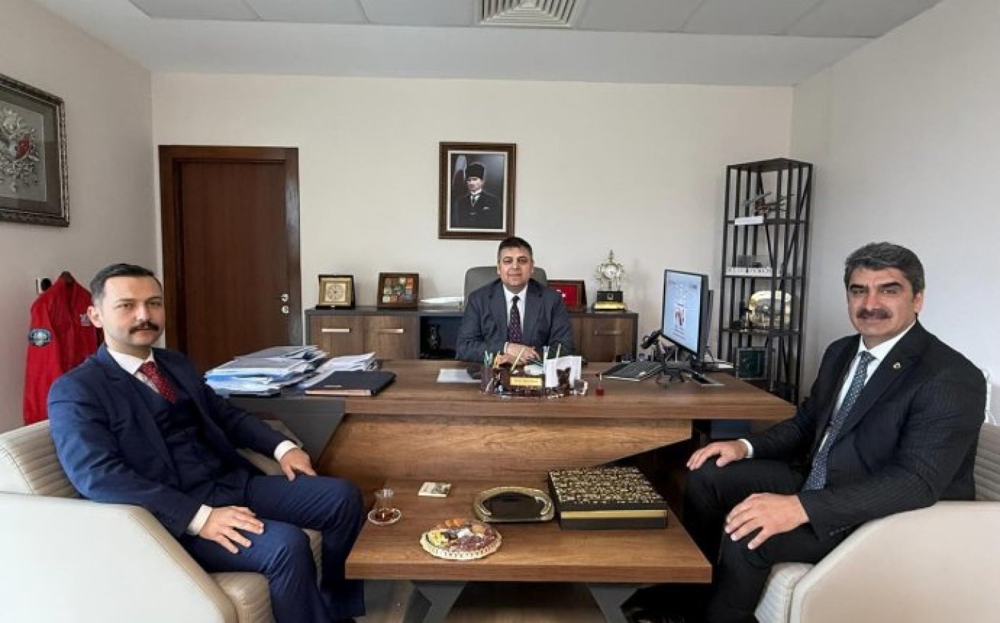 Sanayi Bölgeleri Genel Müdür Yardımcısı Sayın Caner KOÇOĞLU’na ziyaret